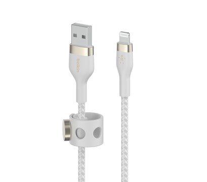 Изображение 32 Кабель Belkin USB-A - Lightning, 1m, white - CAA010BT1MWH