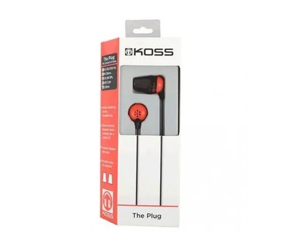 Изображение 4 Наушники Koss The Plug Noise Isolating Red - 196768.101