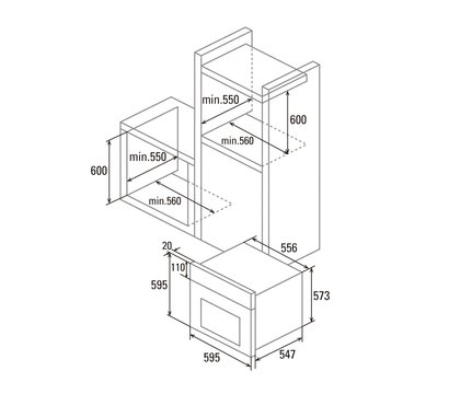 Изображение 2 Духовка Cata 07001005