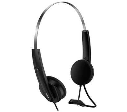 Зображення 3 Навушники Genius HS-220U Black — 31710020400 з мікрофоном