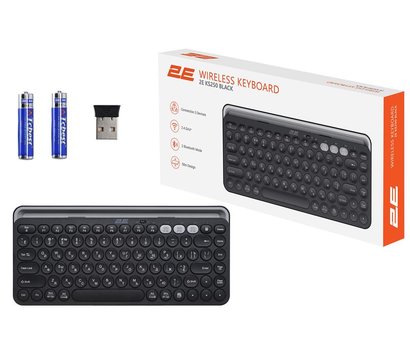 Изображение 8 Клавиатура 2E KS250 WL BT Black