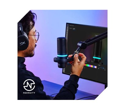 Зображення 12 Мікрофон HyperX DuoCast RGB Black - 4P5E2AA