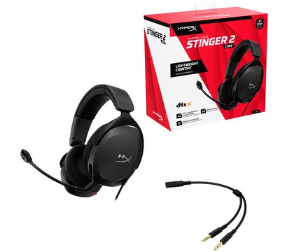 Зображення 12 Навушники HyperX Cloud Stinger 2 Core PC 3.5mm Black - 683L9AA гарнітури для ПК/геймерські