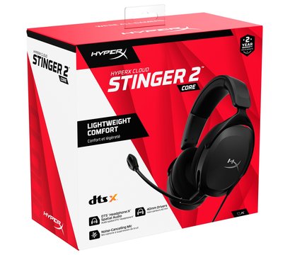Зображення 14 Навушники HyperX Cloud Stinger 2 Core PC 3.5mm Black - 683L9AA гарнітури для ПК/геймерські