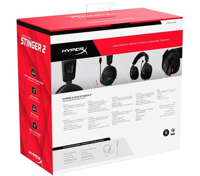 Зображення 9 Навушники HyperX Cloud Stinger 2 3.5mm Black - 519T1AA для ПК
