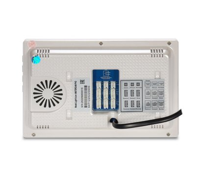 Изображение 7 Домофонный комплект LightVision Amsterdam FHD White + Rio FHD Grey сенсорные кнопки, Цвет (домофон + панель): белый + серый