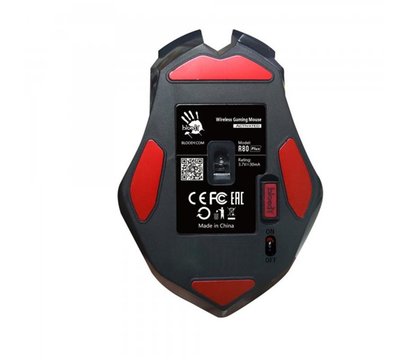 Зображення 3 Миша A4Tech R80 Plus Bloody USB Black