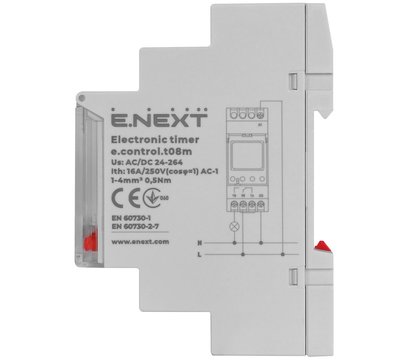 Изображение 3 Таймер недельный E.next e.control.t08 i0310034