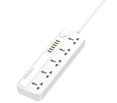 Зображення 4 ProLogix Premium PR-SC5614W, 5р, 6 USB, 2 м, white