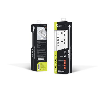 Зображення 8 ProLogix Premium PR-SC5614W, 5р, 6 USB, 2 м, white