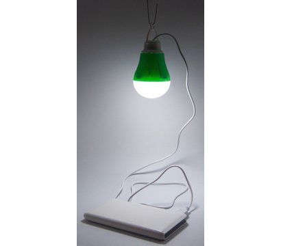Зображення 2 Світлодіодна LED лампочка Dengos LED-BULB-5V5W-GREEN