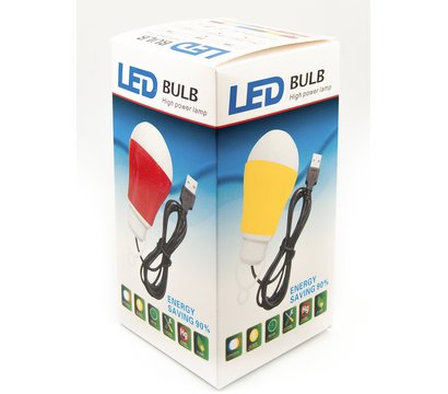 Зображення 3 Світлодіодна LED лампочка Dengos LED-BULB-5V5W-GREEN
