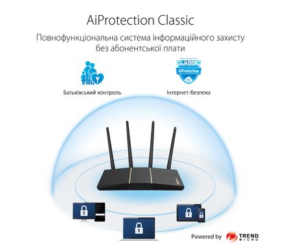 Зображення 8 Маршрутизатор для дому та офісу Asus RT-AX57