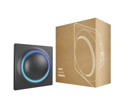 Изображение 3 Смарт выключатель Fibaro Walli Switch Black — FGWDSEU-221, Цвет: черный