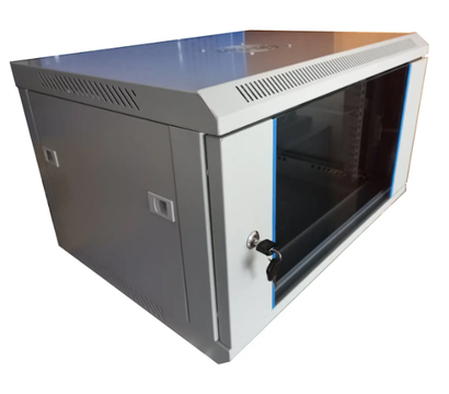 Изображение 2 Коммуникационный шкаф Hypernet 19``, WMNC66-9U-FLAT-AC, Высота: 9U