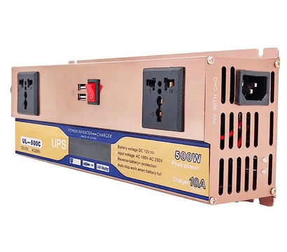 Изображение 2 Преобразователь Tcom UL-500C, 12V/220V 1000 ВА, Выходная мощность (ВА): 1000 ВА