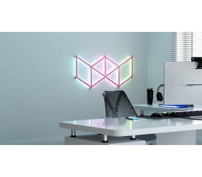 Зображення 3 Накладка для світильників Nanoleaf Lines Skins Matte Pink - 9 шт.