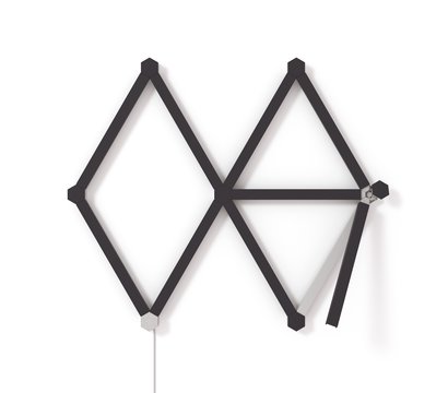 Изображение 3 Накладка для светильников Nanoleaf Lines Skins Matte Black - 9 шт.