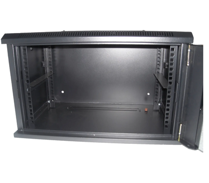 Зображення 4 Комутаційна шафа Hypernet 19``, WMNC66-9U-FLAT-AC-Black, Висота: 9U
