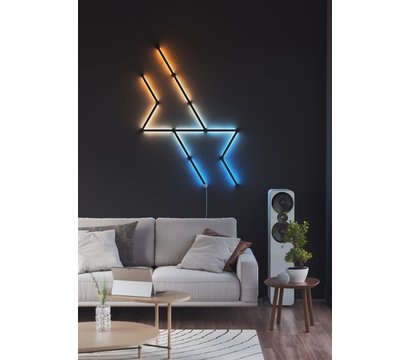 Изображение 7 Накладка для светильников Nanoleaf Lines Skins Matte Black - 9 шт.