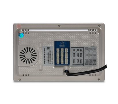 Изображение 4 Домофонна система LightVision Amsterdam FHD Grey + Rio FHD Black, Цвет (домофон + панель): серый + черный