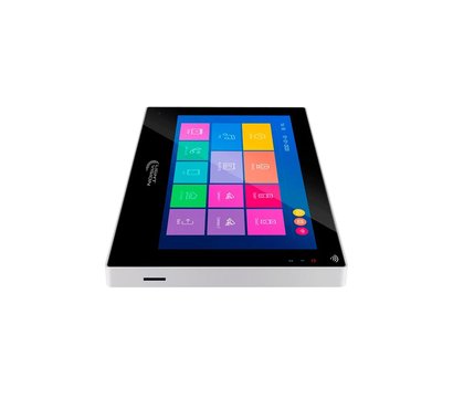 Изображение 5 Комплект видеодомофона LightVision Singapore 7" WiFi FHD Black + RIO FHD Gold, Цвет (домофон + панель): черный + золотой