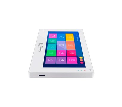 Изображение 6 Комплект видеодомофона LightVision Singapore 10" WiFi FHD White + RIO FHD Silver, Цвет (домофон + панель): белый + серебряный