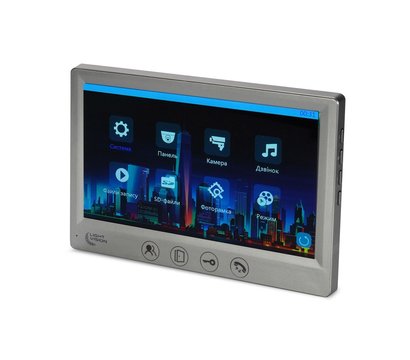 Изображение 7 Домофонна система LightVision Amsterdam FHD Grey + Rio FHD Black, Цвет (домофон + панель): серый + черный