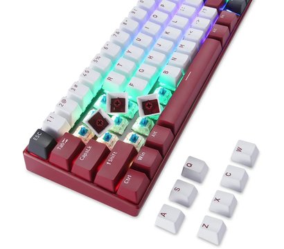 Изображение 6 Клавиатура Motospeed BK67 Longhua Red Red — mtbk67rmr