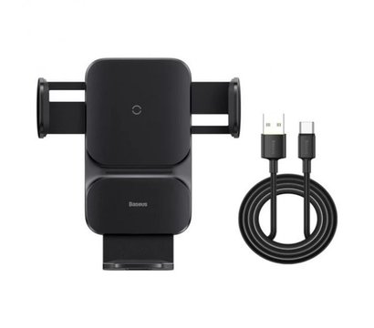 Зображення 2 Тримач Baseus Wisdom Auto Alignment 15W Black - CGZX000001