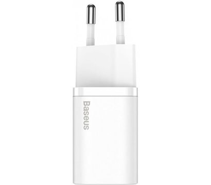 Зображення 3 Зарядний пристрій Baseus Super Si Quick Charger 1C (1USB-C) 25W White — CCSP020102