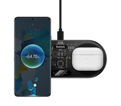 Изображение 7 Зарядное устройство Baseus Digital LED Display 20W Black - WXSX010101