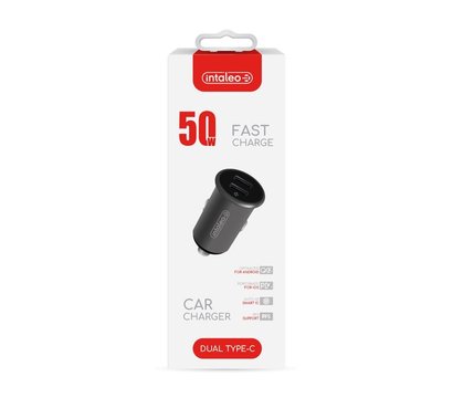 Зображення 7 Зарядний пристрій Intaleo CCGQPD250 (2USB, 3A) Grey — 1283126559518