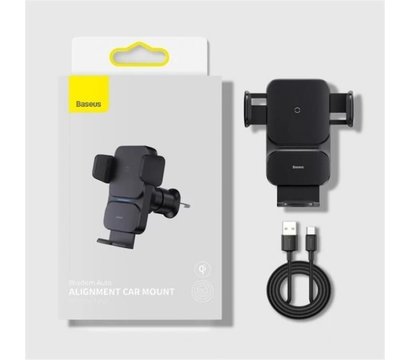 Зображення 8 Тримач Baseus Wisdom Auto Alignment 15W Black - CGZX000001