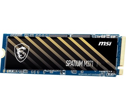 Изображение 2 SSD диск MSI Spatium M371 500GB M.2 2280 PCIe 3.0 x4 NVMe 3D NAND TLC — S78-440K160-P83
