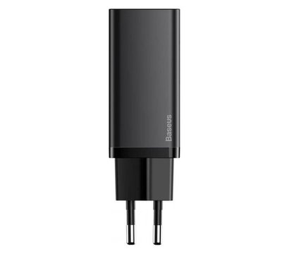 Зображення 2 Зарядний пристрій Baseus GaN2 Lite Quick Charger (1USB, 1Type-C) QC/PD, 5A, 65W Black — CCGAN2L-B01