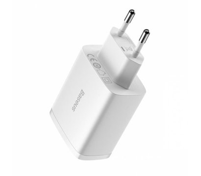 Изображение 5 Зарядное устройство Baseus Compact (3USB, 3.4A) 17W White — CCXJ020102