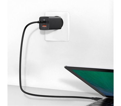 Зображення 5 Зарядний пристрій Baseus GaN2 Lite Quick Charger (1USB, 1Type-C) QC/PD, 5A, 65W Black — CCGAN2L-B01