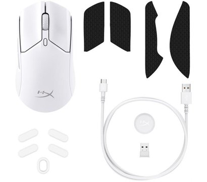 Зображення 7 Миша HyperX Pulsefire Haste 2 WL White — 6N0A9AA