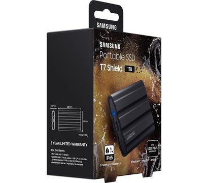 Изображение 9 SSD диск Samsung T7 Shield Evo 1TB 2.5 USB — MU-PE1T0S/EU