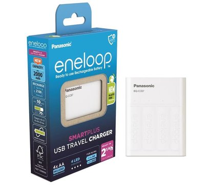 Зображення 3 Зарядка для батарейок Panasonic K-KJ87MCD40USB 1.2V