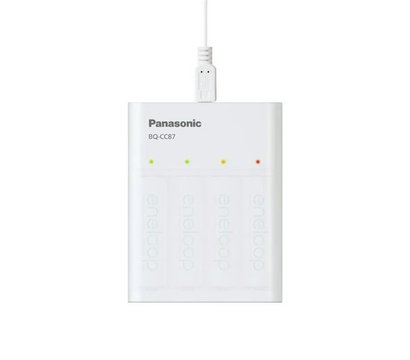 Зображення 6 Зарядка для батарейок Panasonic K-KJ87MCD40USB 1.2V