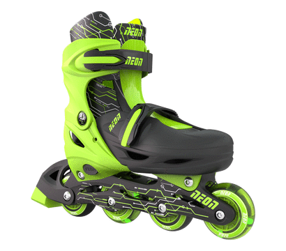Изображение 3 Ролики для детей Neon Сombo, 34-37, light green - NT10G4