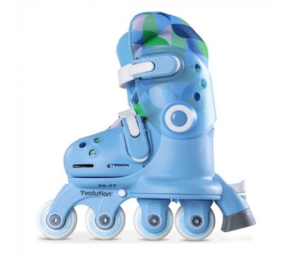 Изображение 6 Ролики для детей Y-Volution Skates, 24-28, blue - YR25B4
