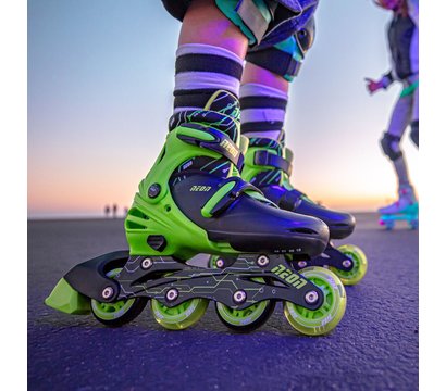 Изображение 8 Ролики для детей Neon Сombo, 34-37, light green - NT10G4