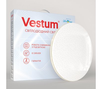 Зображення 2 LED світильник Vestum Simple VS-80021 36W 4000K 220V
