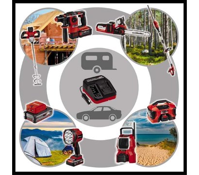 Зображення 4 Einhell 18V Power X-Car Charger 3A