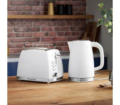 Зображення 2 Електрочайник Russell Hobbs 26381-70 Groove White