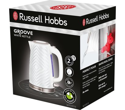 Зображення 8 Електрочайник Russell Hobbs 26381-70 Groove White