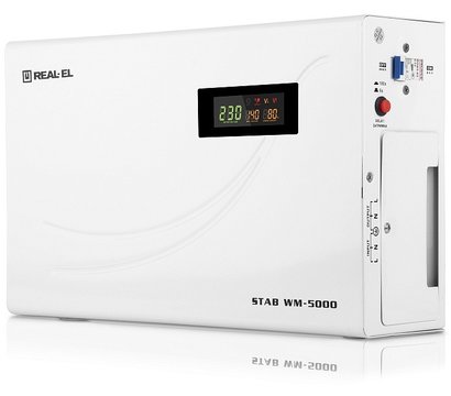Изображение 2 Релейный стабилизатор REAL-EL Stab WM-5000 (EL122400014)